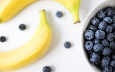 Banana Blueberry Flapjack
